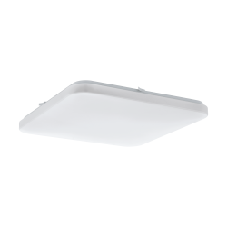 LED Φωτιστικό Οροφής - Τοίχου Λευκό Πλαστικό Τετράγωνο 43x43cm 33,5W 3900lm FRANIA-S Eglo