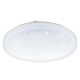 LED Φωτιστικό Οροφής - Τοίχου Λευκό Κρυσταλιζέ ø33cm 17.3W 2000lm FRANIA-S Eglo