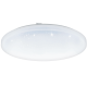 LED Φωτιστικό Οροφής - Τοίχου Λευκό Κρυσταλιζέ ø43cm 33,5W 3900lm FRANIA-S Eglo