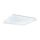 LED Φωτιστικό Οροφής - Τοίχου Λευκό Κρυσταλιζέ Τετράγωνο 43x43cm 33,5W 3900lm FRANIA-S Eglo