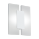 LED Απλίκα Τοίχου Μεταλλική Σε Σατινέ Λευκό 2x 4.5W 960lm METRASS Eglo
