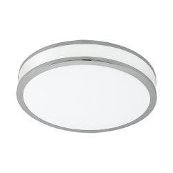 LED Πλαφονιέρα Μεταλλική Λευκή ø280mm 18W 2100lm PALERMO 2 Eglo