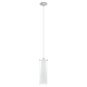Κρεμαστό Φωτιστικό Μονόφωτο Σε Διάφανο - Λευκό Χρώμα 1x60W E27 PINTO Eglo