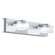 LED Απλίκα Μπάνιου Δίφωτη Σε Χρωμέ Σατινέ 2x 7,2W 1140lm IP44 Dimmable ROMENDO 1 Eglo