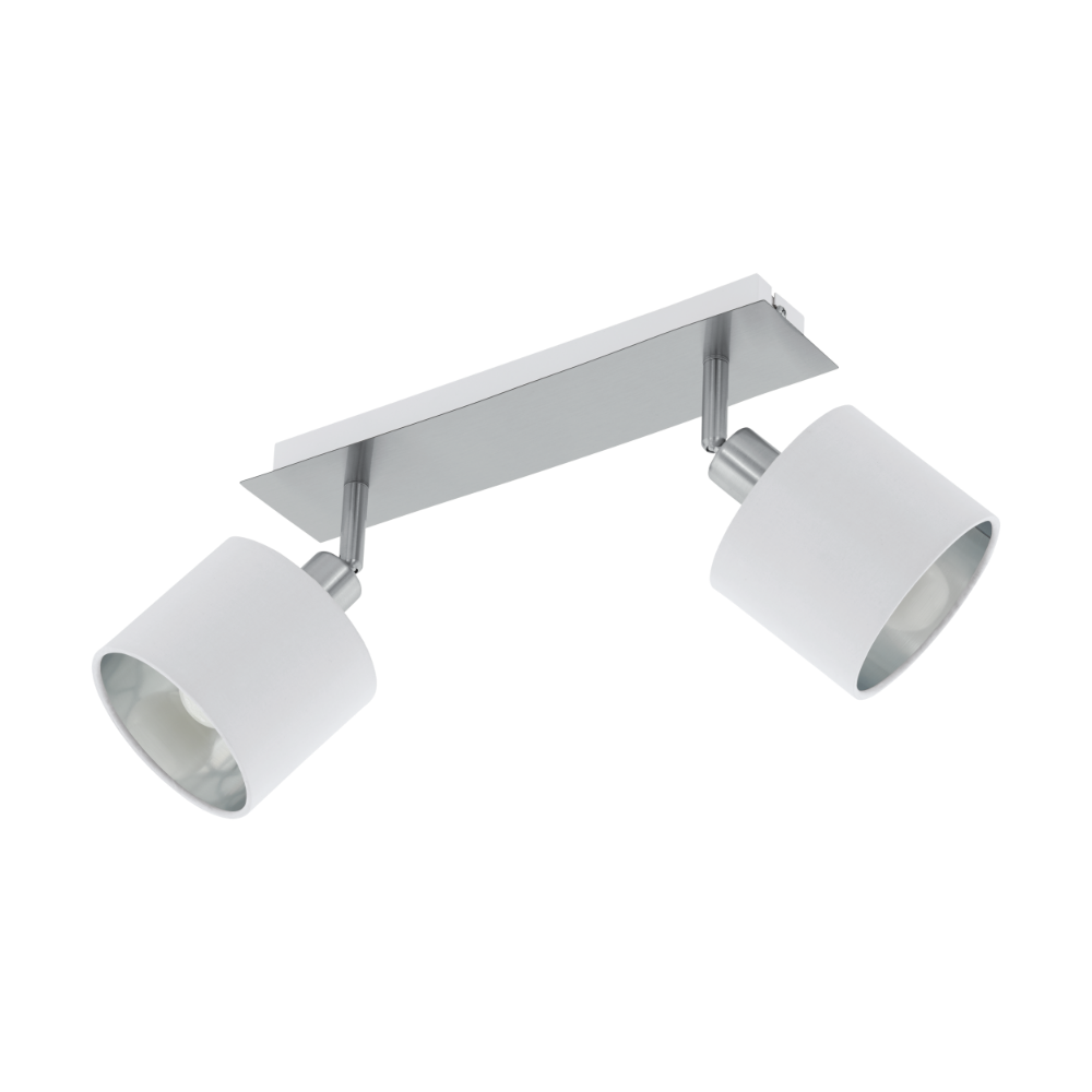 Φωτιστικό Σποτ Δίφωτο Σε Λευκό 2x 10W E14 LED VALBIANO Eglo