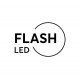 500 LED FLASH Κουρτίνα Με Επέκταση Με Διάφανο Καλώδιο Σε Θερμό Λευκό - 2600Κ IP44 Magic Christmas