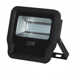 Προβολέας LED SMD 20W IP65 265V Μαύρος PRO Eurolamp