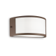 Φωτιστικό Τοίχου Εξωτερικού Χώρου Αλουμίνιο Και Ακριλικό Σε Διάφορα Χρώματα 1x E27 60W IP44 REX-1 AP1 IDEAL LUX