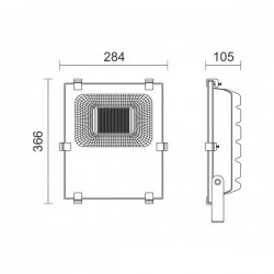 LED Προβολέας SMD 150W 230V SpotLight