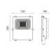 LED Προβολέας SMD 200W 230V Ψυχρό 6000K SpotLight