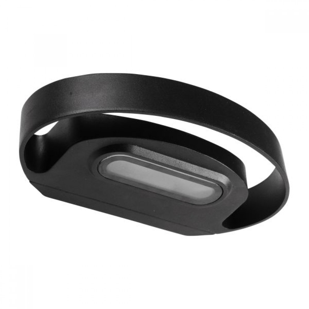 LED Απλίκα Εξωτερικού Χώρου Αλουμινίου Σε Μαύρο Χρώμα 6W Spotlight LED Απλίκα Εξωτερικού Χώρου Αλουμινίου Σε Μαύρο Χρώμα 6W Spotlight