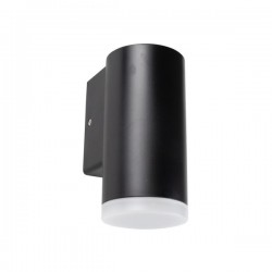 LED Απλίκα Εξωτερικού Χώρου Σε Μαύρο Χρώμα 1 x 4W 160Lm IP54 Spotlight
