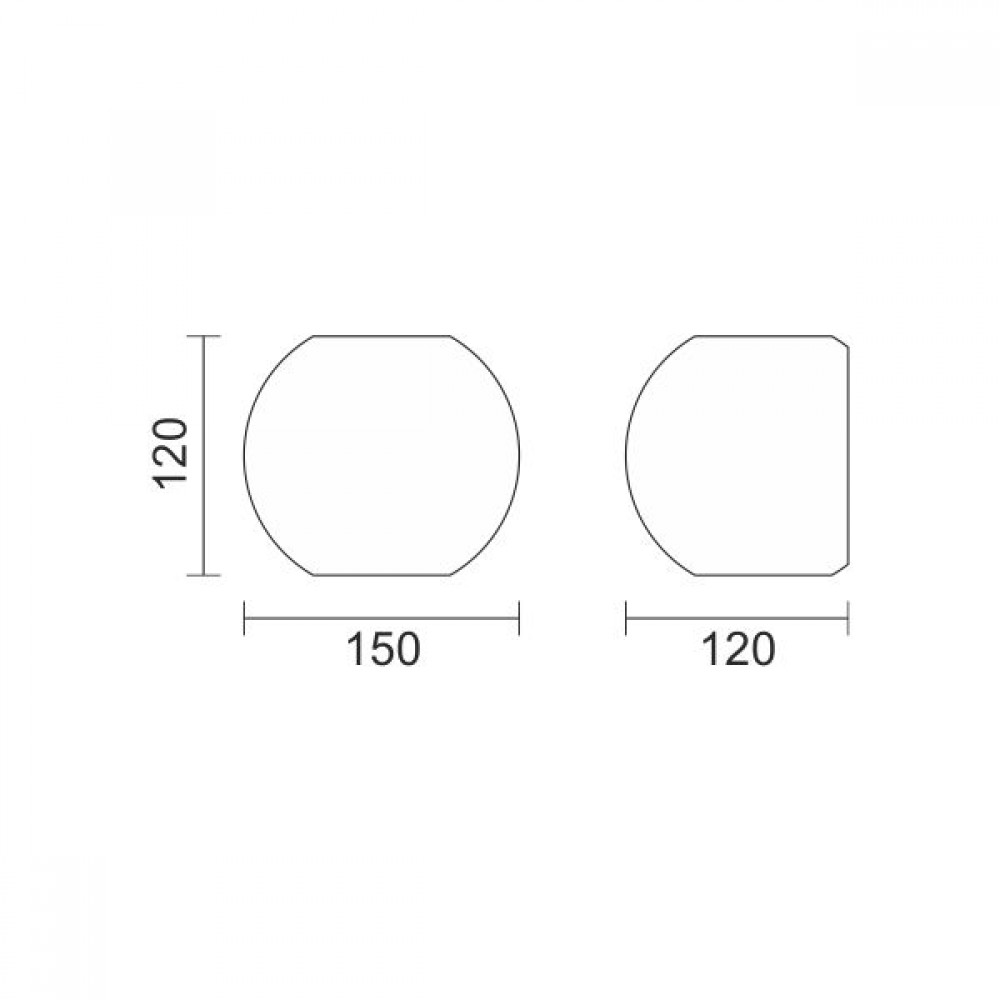 Γύψινο Φωτιστικό Τοίχου Λευκό G9 SpotLight Γύψινο Φωτιστικό Τοίχου Λευκό G9 SpotLight