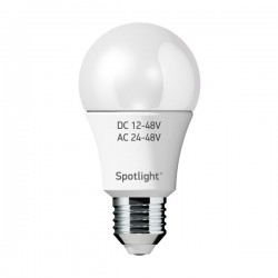 LED Λάμπα A60 Ε27 12-48V 8W 240° Spotlight