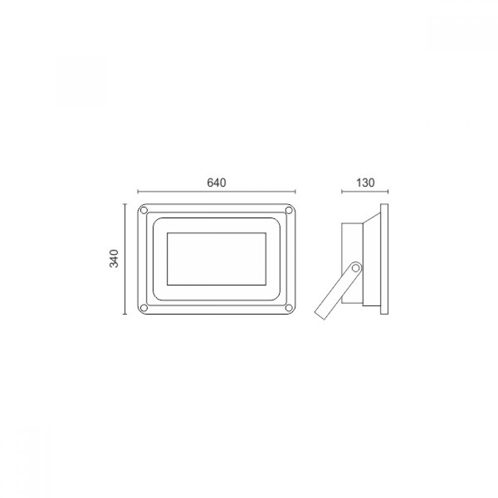 Προβολέας Μαύρος LED SMD 400W 6000K 36000lm IP65 Spotlight Προβολέας Μαύρος LED SMD 400W 6000K 36000lm IP65 Spotlight