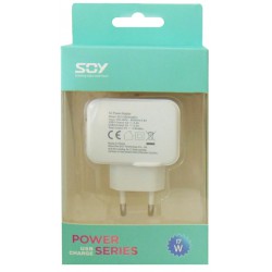 Adaptor Διπολικό Σε 2 USB 4800mA 0500480EU SOY - Top Electronics