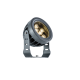 LED Εξωτερικός Προβολέας Αλουμινίου σε Ανθρακί D130 IP66 9x1W 990Lm 3000K 25° Ermis VIOKEF