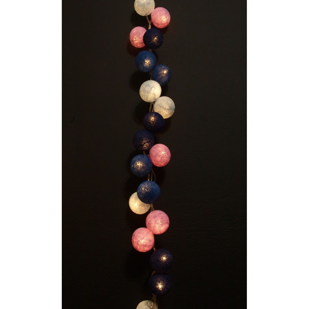Έτοιμη Διακοσμητική Γιρλάντα Beelights Με Φωτάκια Σε Χρωματισμούς Blue Moon