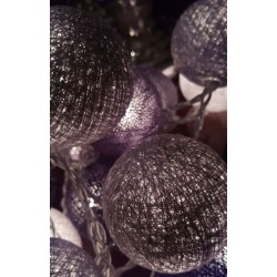 Έτοιμη Διακοσμητική Γιρλάντα Beelights Με Φωτάκια Σε Χρωματισμούς Precious Silver