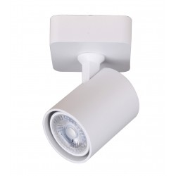 Φωτιστικό Σποτ Λευκό Αλουμινίου 1x GU10 LED SPOTY-1 LUCIDO