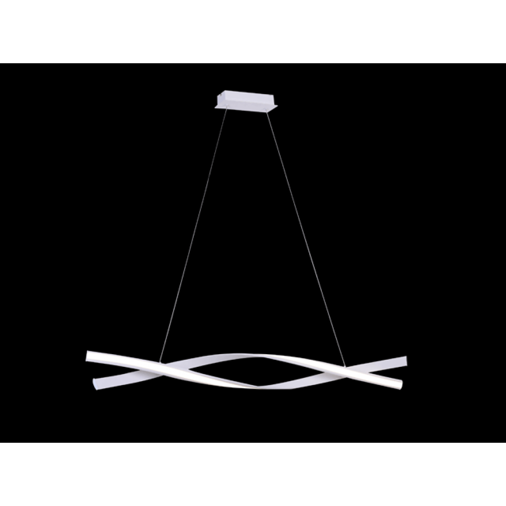 Led Κρεμαστό Φωτιστικό Σε Μαύρο Και Λευκό Αλουμινίου 50W 3000K 4000Lm SURF LUCIDO Led Κρεμαστό Φωτιστικό Σε Μαύρο Και Λευκό Αλουμινίου 50W 3000K 4000Lm SURF LUCIDO