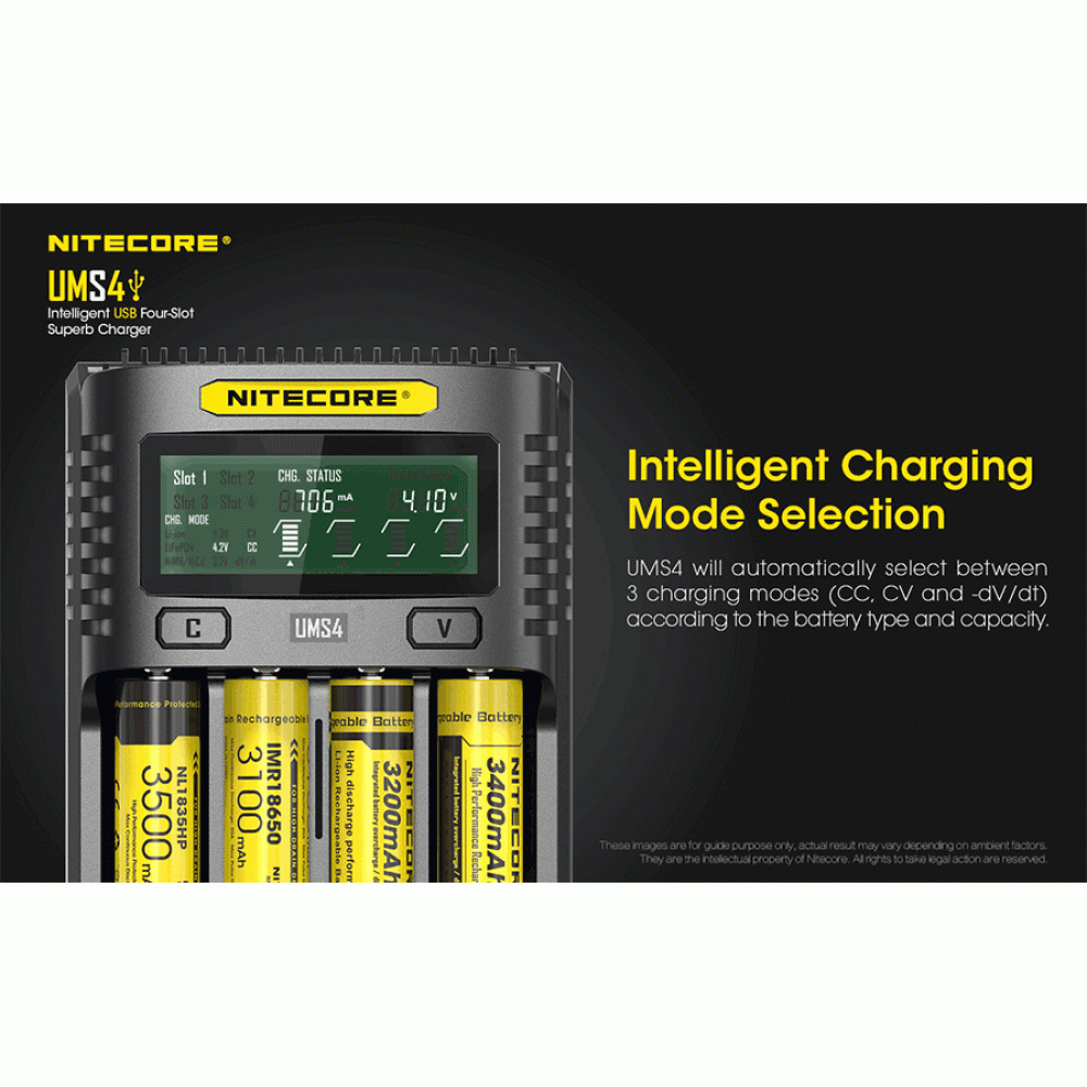 Φορτιστής NITECORE UMS4