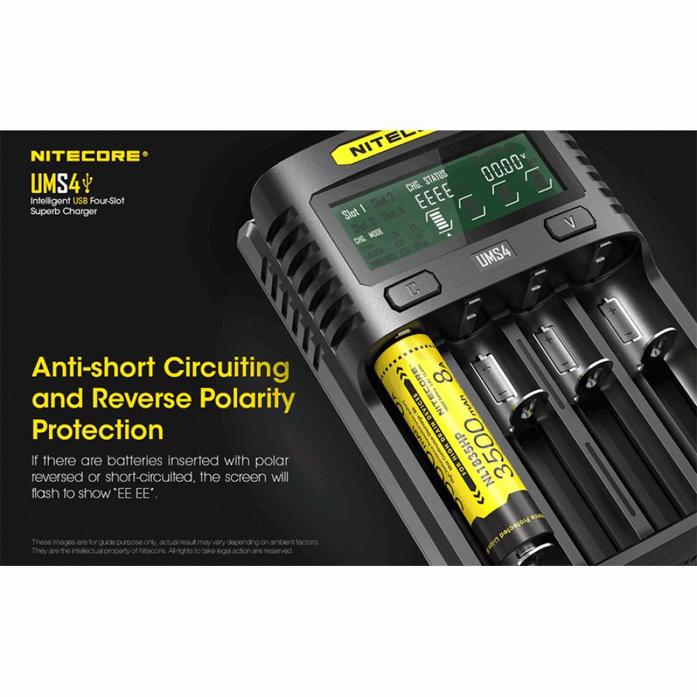 Φορτιστής NITECORE UMS4