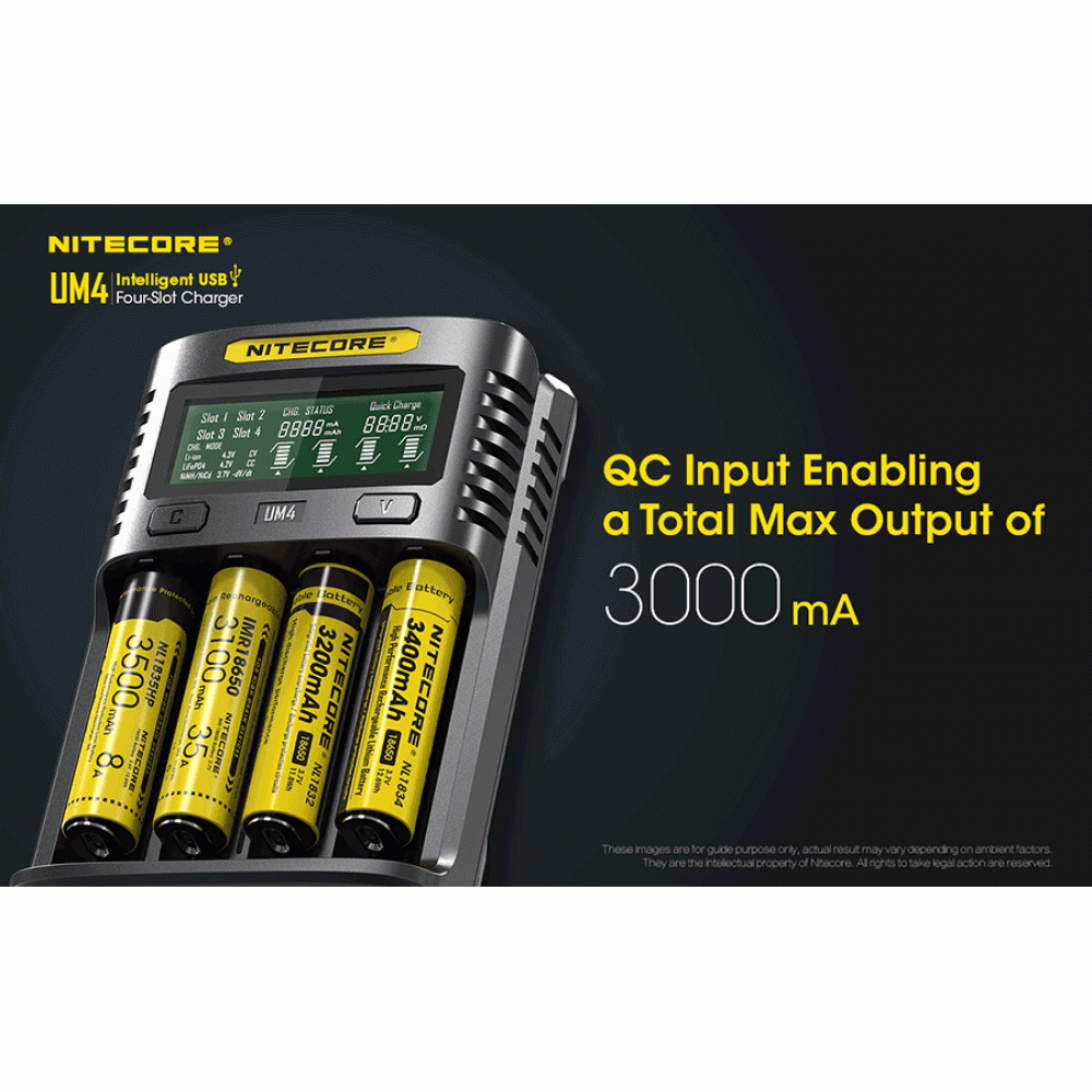 Φορτιστής NITECORE UM4