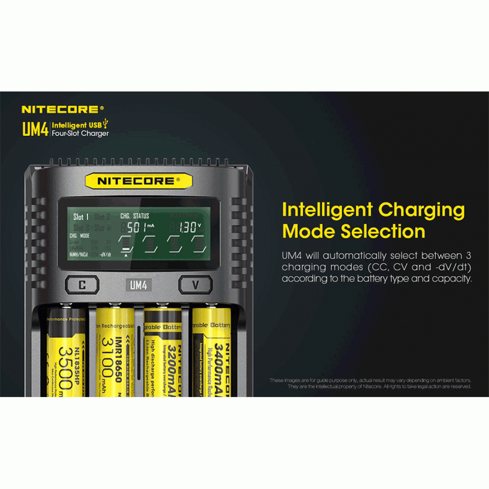 Φορτιστής NITECORE UM4