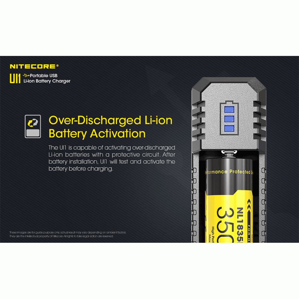 Φορτιστής NITECORE UI1