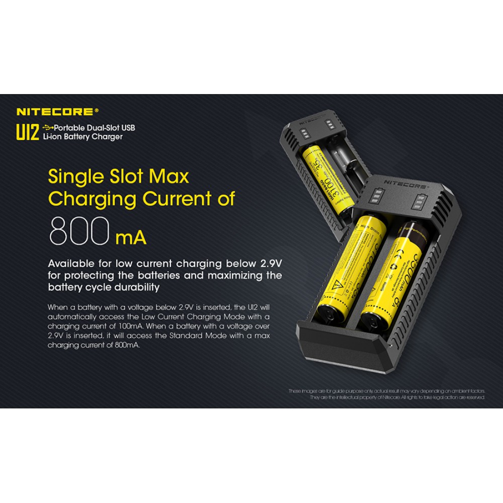 Φορτιστής NITECORE UI2