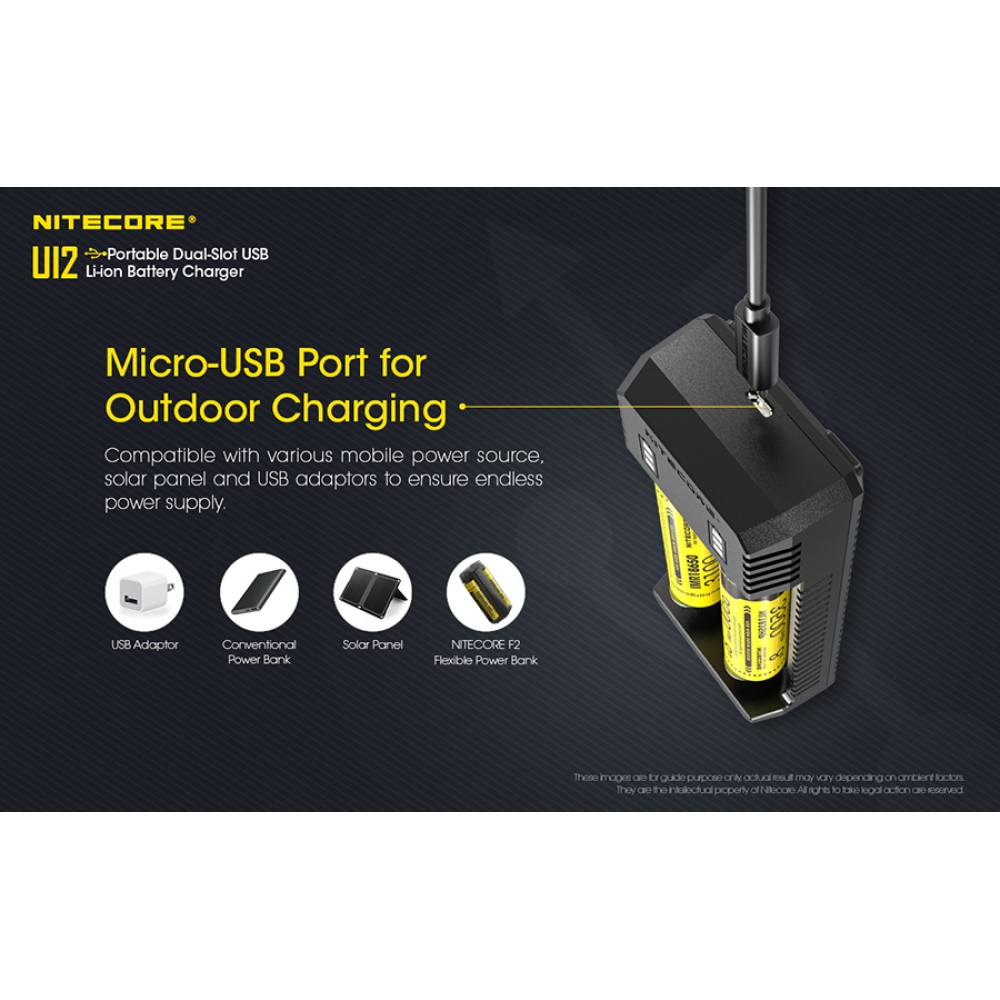 Φορτιστής NITECORE UI2