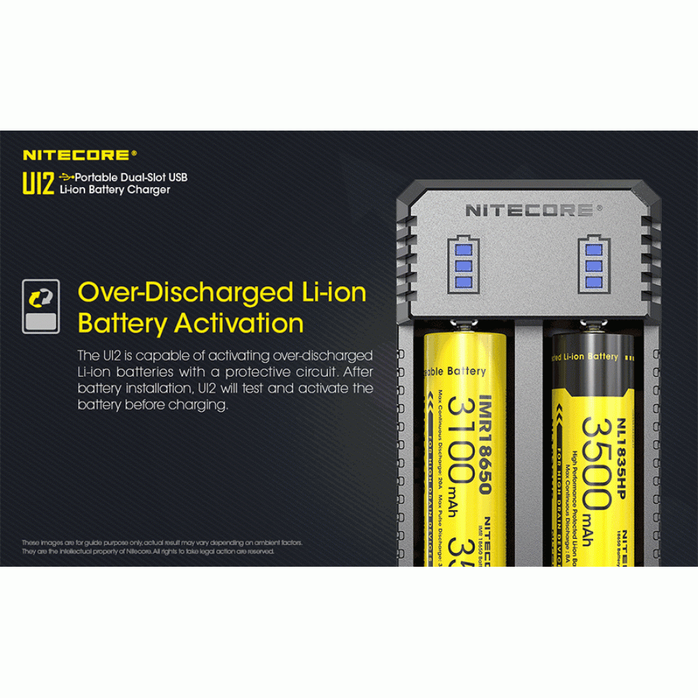 Φορτιστής NITECORE UI2