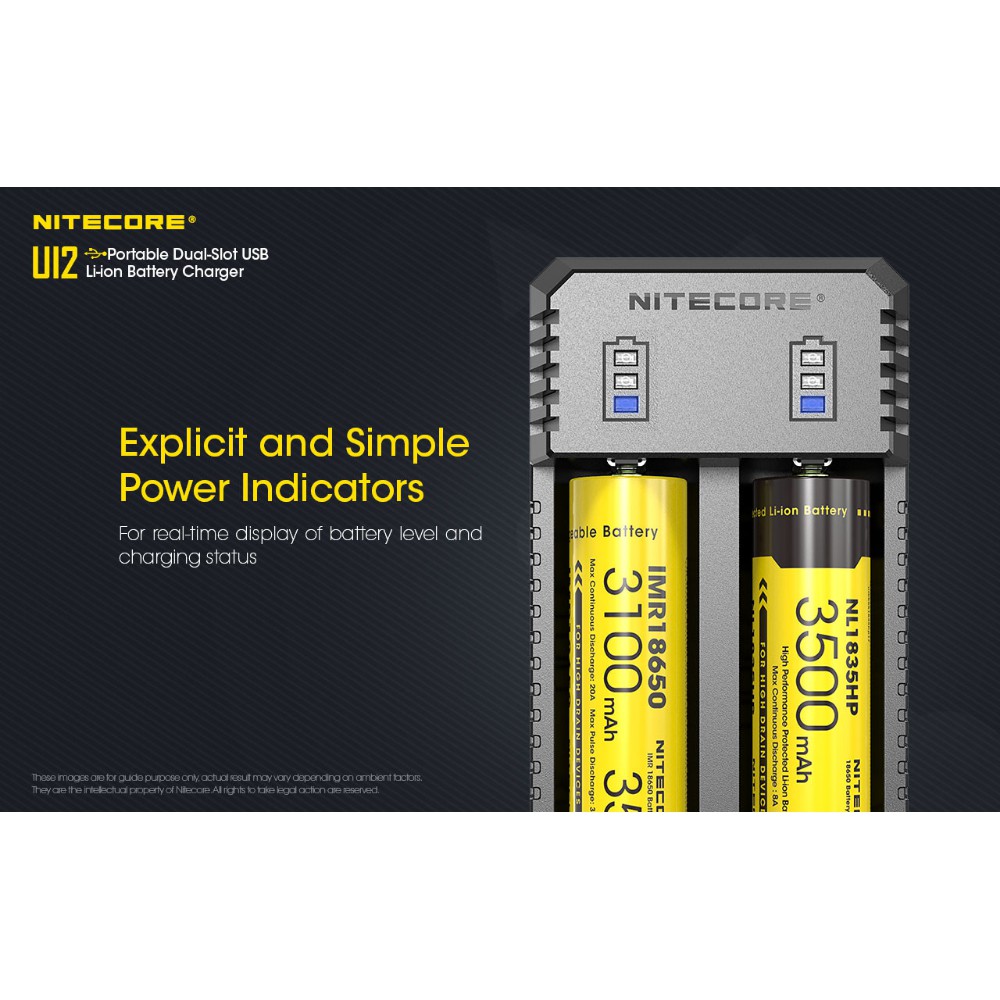 Φορτιστής NITECORE UI2