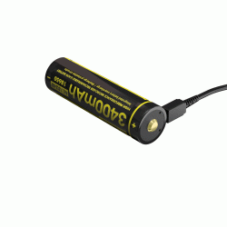 ΜΠΑΤΑΡΙΑ NITECORE NL1834R , 18650 / 3400mAh / Micro USB