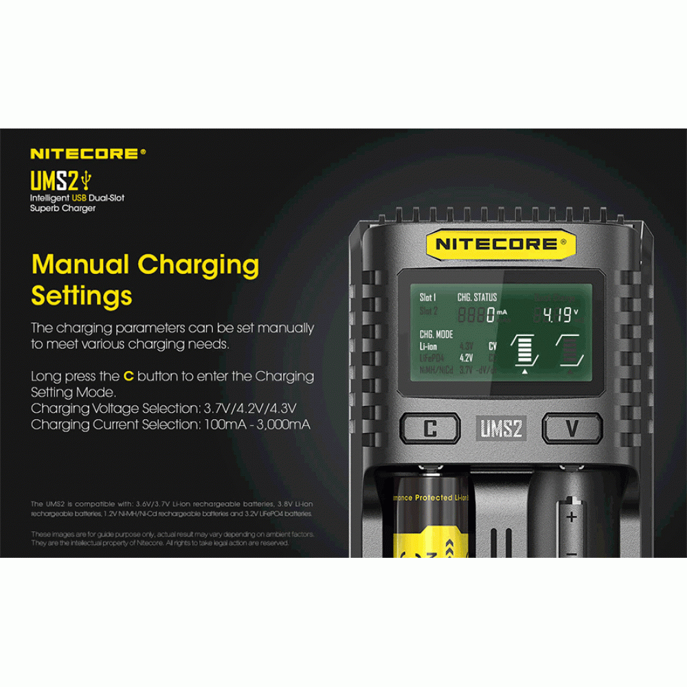 ΦΟΡΤΙΣΤΗΣ NITECORE UMS2