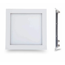 24W Πάνελ Οροφής Τετράγωνο Λευκό Πλαίσιο 2400 Lumen SpotLight Ουδέτερο Λευκό