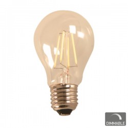 LED Λάμπα Filament A60 Ε27 7W 230V Dimmable SpotLight