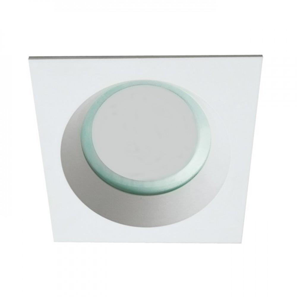 Σποτ Χωνευτό Αδιάβροχο IP44 Square Yan MAX 50W LED Σε Λευκό Χρώμα VIOKEF