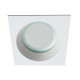 Σποτ Χωνευτό Αδιάβροχο IP44 Square Yan MAX 50W LED Σε Λευκό Χρώμα VIOKEF