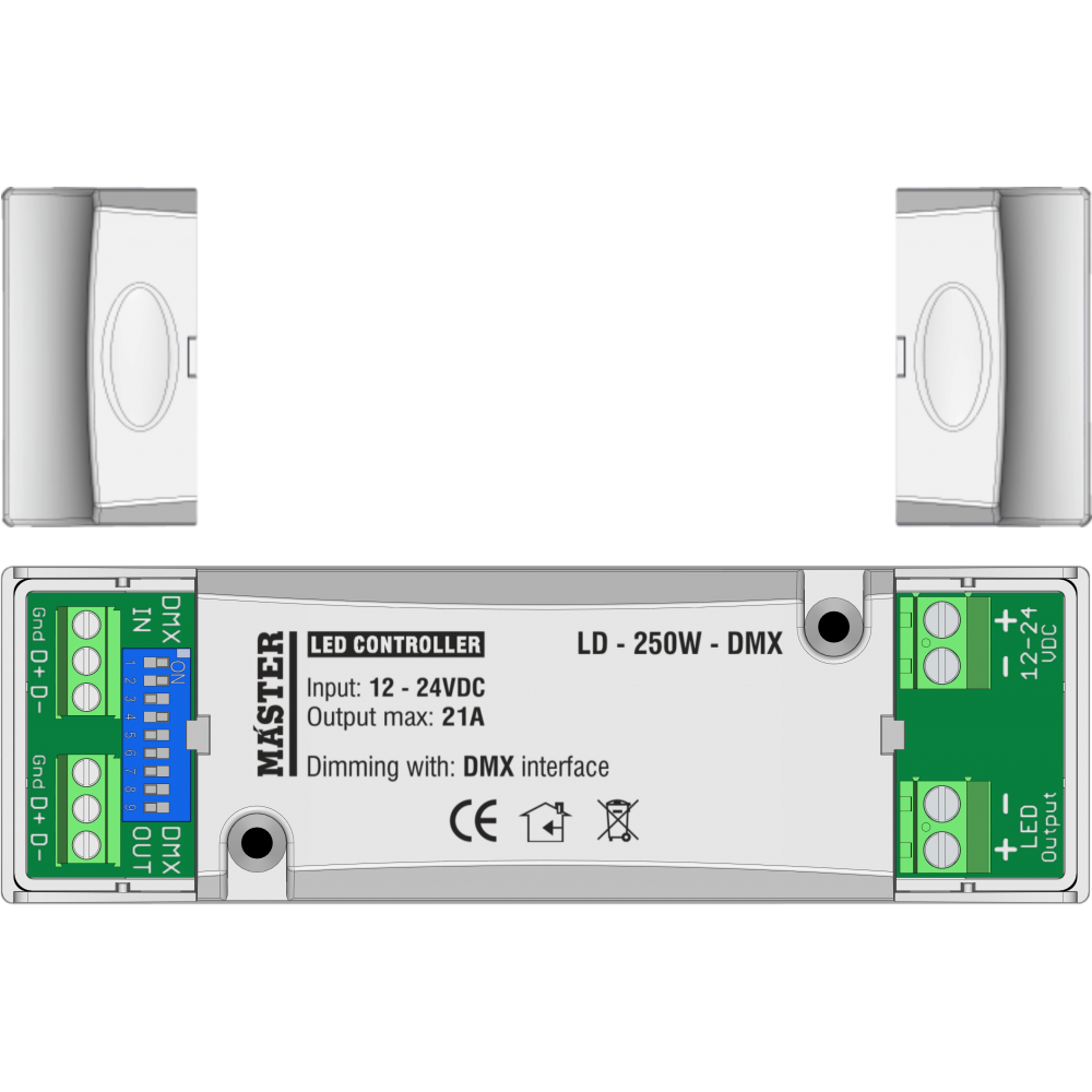LD-250W-DMX Master LED CONTROLLER DMX-512 (1_Channel)