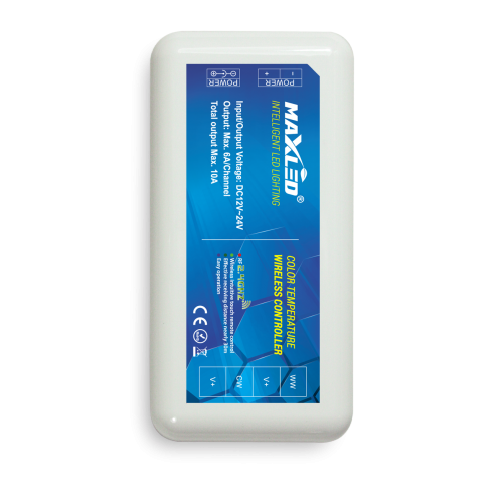 Mi.Light Δέκτης Μονόχρωμης Ταινίας 10A 2,4G MaxLed