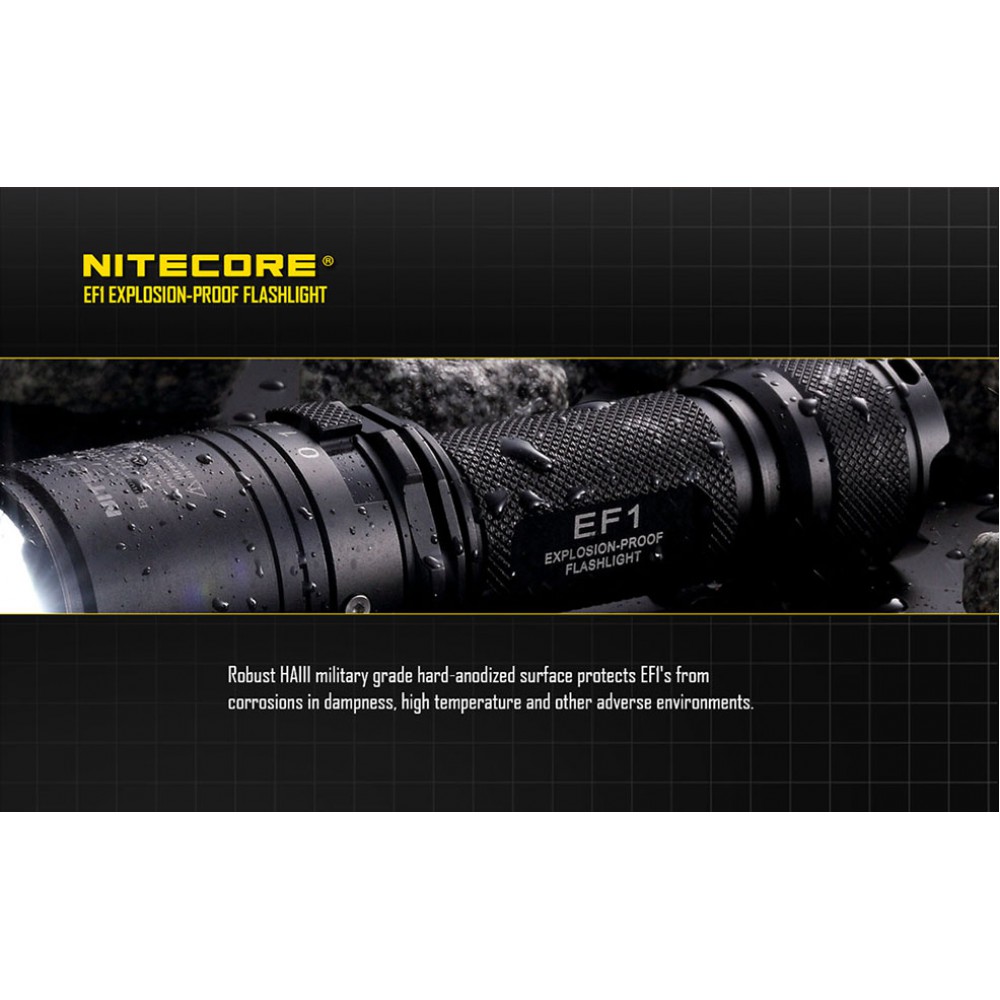 Επαγγελματικός Φακός LED NITECORE EXPLOSION-PROOF EF1