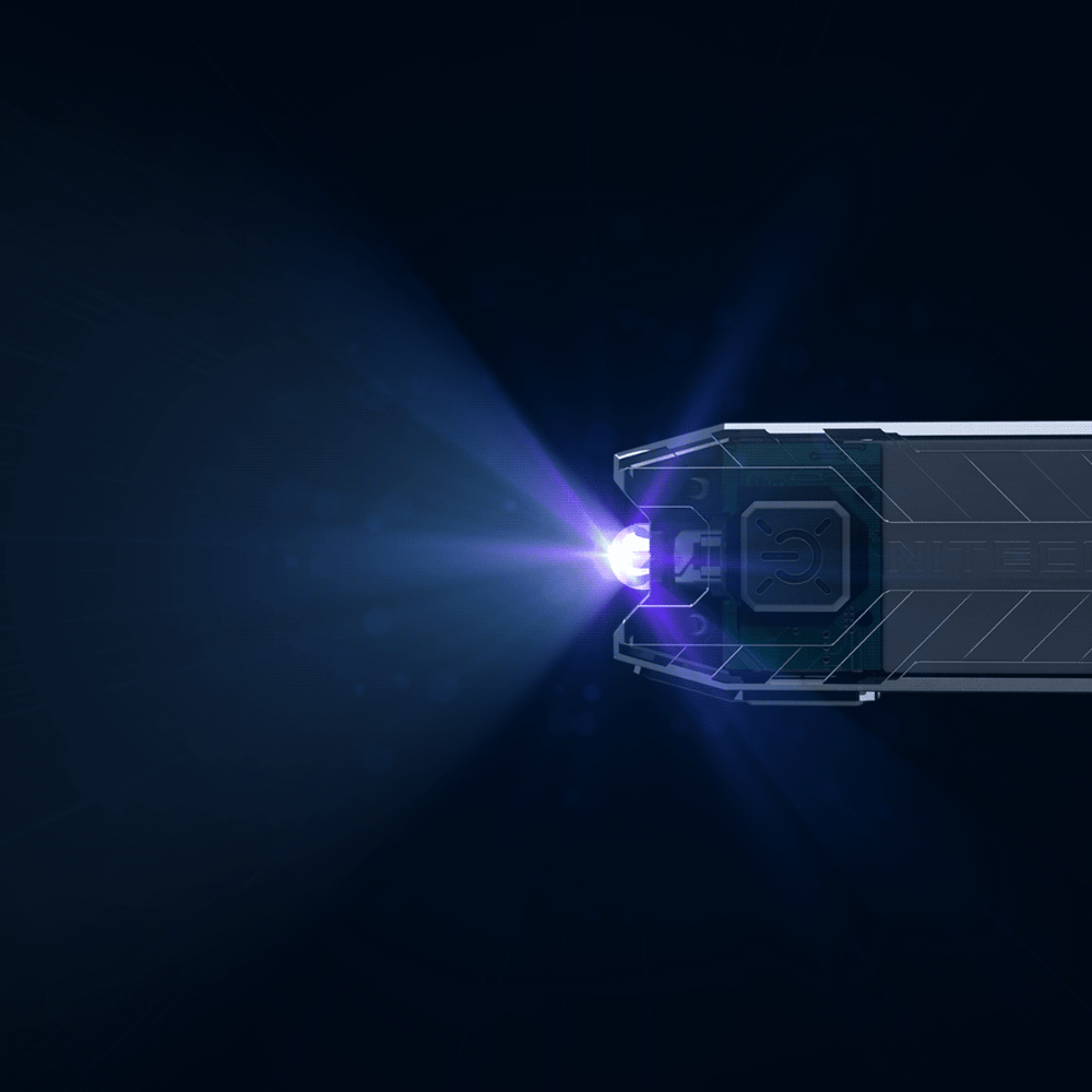 Φακός LED NITECORE TUBE, Μπρελόκ, Rechargable-UV