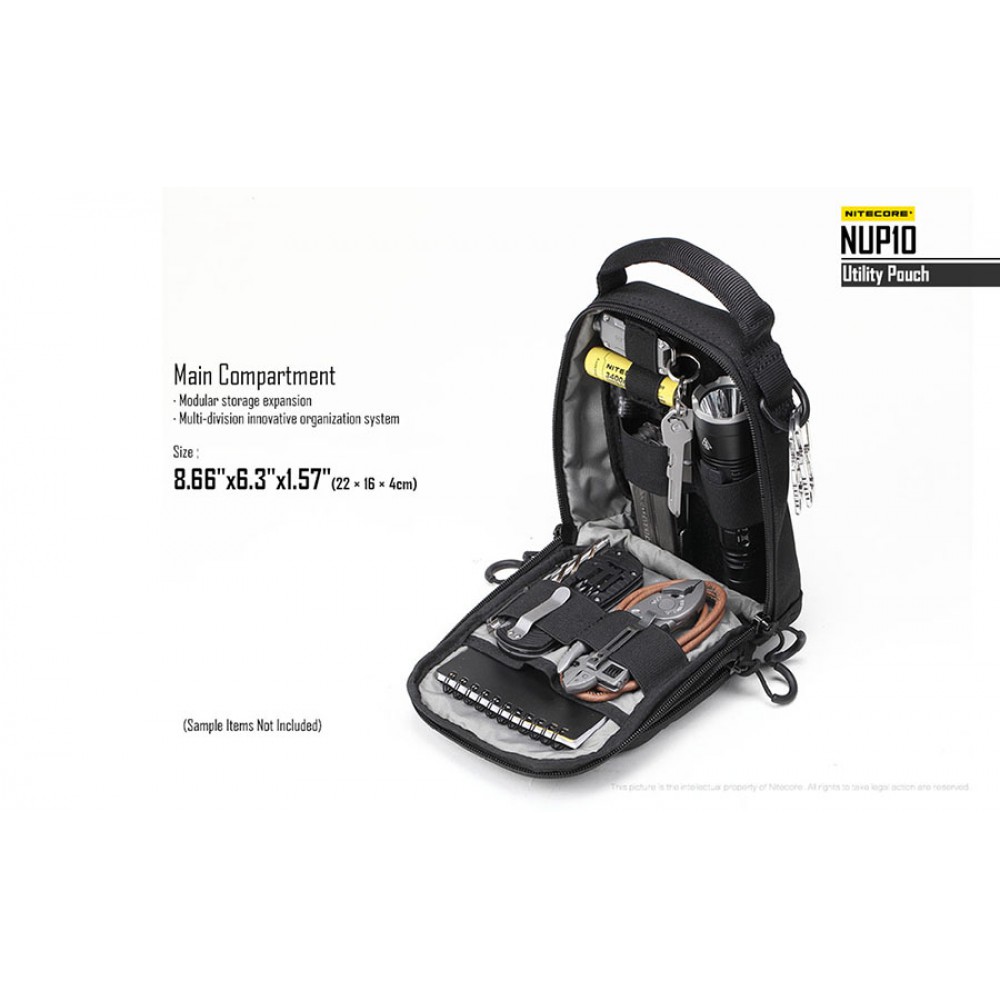 Τσαντάκι Από Nylon CORDURA Nitcore Tactical Pounch NUP10 Nitecore