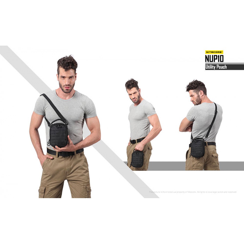 Τσαντάκι Από Nylon CORDURA Nitcore Tactical Pounch NUP10 Nitecore