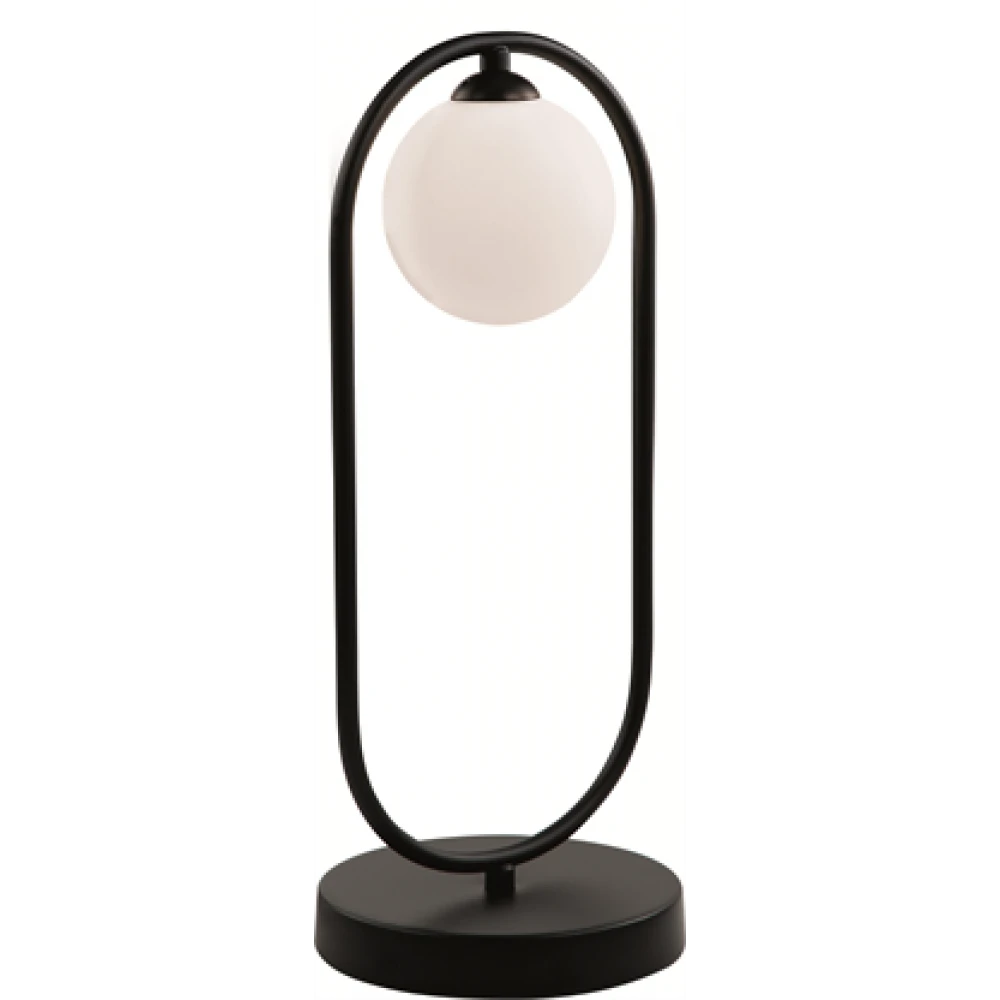 Πορτατίφ σε Μαύρο και Γυαλί Οπάλ Σατινάτο G9 Fancy VIOKEF 