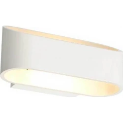 LED COB 6W Mεταλλικό Επίτοιχο Θερμό Λευκό Φωτιστικό Σποτ Σε Λευκό Χρώμα 160x75 IP20 2xLED 