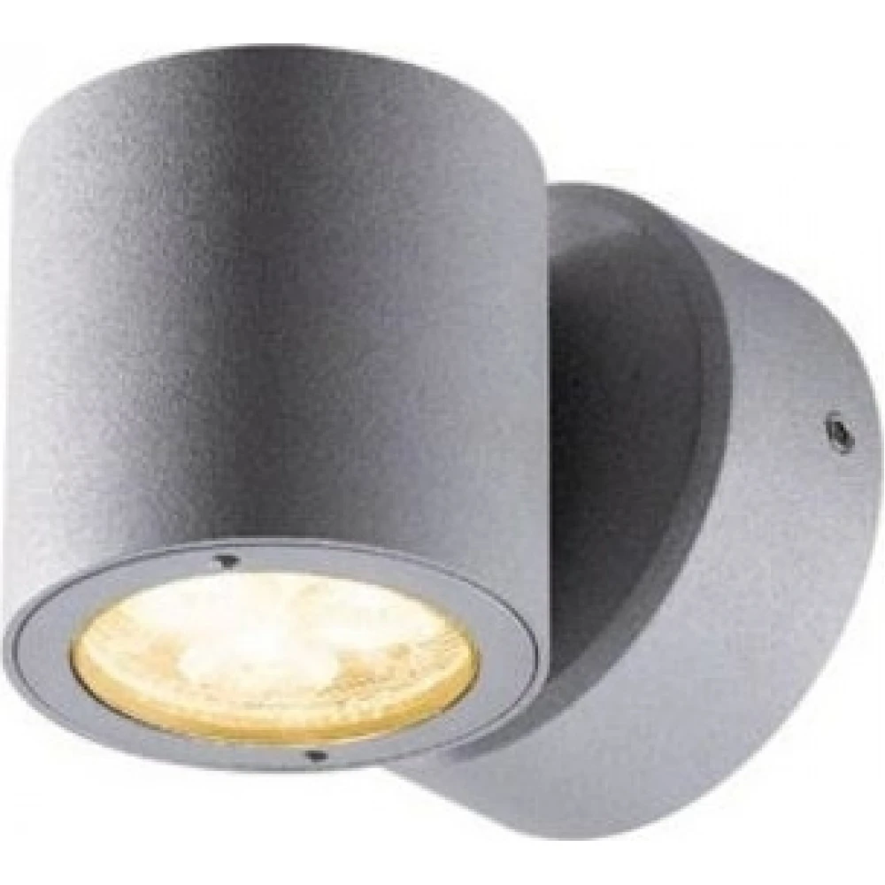 LED Απλίκα Εξωτερικού Χώρου Γκρι 77mm 3W 211lm 24° IP54 COMPASS Aca