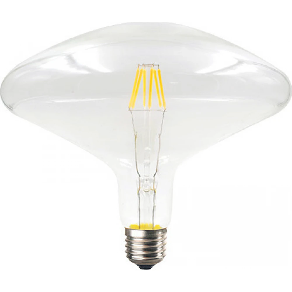 Λάμπα Led Filament Zyro Σε Διάφανο Γυαλί Ε27 6W 690lm 2700K 230V/Ac Ντιμαριζόμενη Diolamp